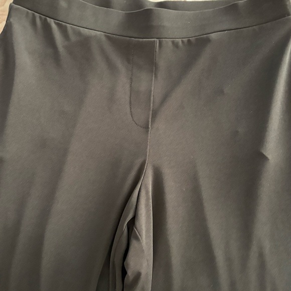 Susan Graver Pants - Susan Graver XS black pull up Trousers stretchy 29 x 22 ankle pants buttons‎